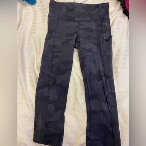 Fast and Free High-Rise Crop Leggings lululemon